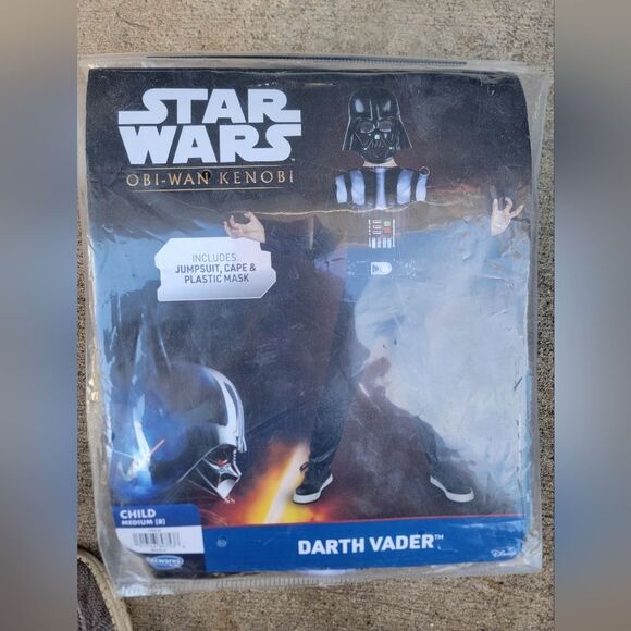 Star Wars Black and Silver Darth Vader Costume - Picture 1 of 2